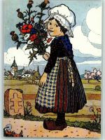 Elsässer Trachtenmädchen Trachten Elsass