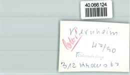68519 W6806 Viernheim FOTO KEINE AK Adler
