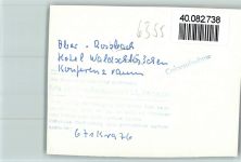 61191 W6365 Ober-Rosbach , Kr Friedberg, Hess FOTO KEINE AK Hotel Waldschlößchen