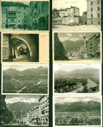 6020 Innsbruck Kleinposten bis 20 Lot mit 19 AK, ca. 1928-1960; überwiegend gute Erhaltung, wenige gelaufen