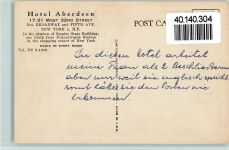 New York City - Hotel Aberdeen West 32nd Street Radio in every Room