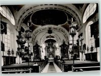 82467 W8100 Garmisch - Pfarrkirche St. Martin Blick zum Chor