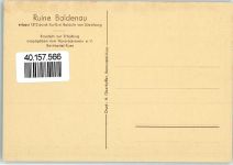 54497 W5552 Hinzerath - Ruine Baldenau Baustein
