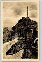 83700 W8183 Wallberg Wallberghaus - Wallberggipfel Gipfelkreuz