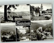 99894 O5804 Friedrichroda - Gesamtansicht Blick zur Kirche Reinhardsbrunn Kühles Tal Mehrfachaufnahme