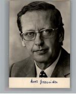 Kurt Gscheidle, Autogramm Politiker