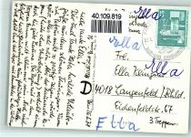 99894 O5804 Friedrichroda - Gesamtansicht Blick zur Kirche Reinhardsbrunn Kühles Tal Mehrfachaufnahme