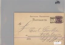 35630 W6332 Ehringshausen , Dill KEINE AK Landpoststempel