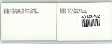 00100 Roma - Zwei Fotos