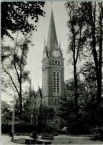 35390 W6300 Gießen , Lahn - Johanneskirche Stempel 1960