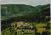 97653 W8743 Bischofsheim a d Rhön - Jugendherberge , Fliegeraufnahme