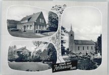 26842 W2958 Potshausen - Friedhof , Gasthaus zur Post