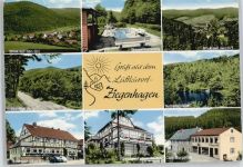 37213 W3430 Ziegenhagen , Kr Witzenhausen - Cafe Burgblick , Gasthaus zur Krone