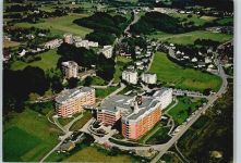 58313 W5804 Herdecke , Ruhr - Fliegeraufnahme Krankenhaus Baum