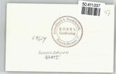69429 W6935 Schollbrunn , Odenw - Foto-Karte