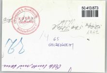 65366 W6222 Geisenheim , Rheingau - Foto-Karte