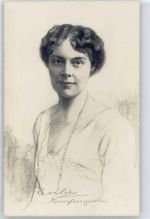 Künstlerkarte Adel Kronprinzessin Cecilie