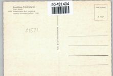 21521 W2055 Friedrichsruh b Hamburg - Forsthaus Tisch Stuhl Lampe