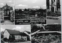 97900 W6987 Steinbach b Wertheim - Kindergarten , Schwimmbad