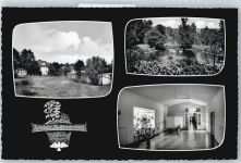 61381 W6382 Köppern , Taunus - Krankenhaus Teich Wiese Baum