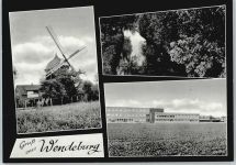 38176 W3304 Wendeburg - Feld Mühle Denkmal