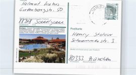 88348 W7968 Saulgau - Schwimmbad , Ganzsache 7/95-2.93