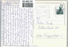 60308 W6000 Frankfurt am Main - Römer, Goethe-Haus