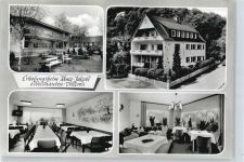 35713 W6345 Eibelshausen - Erholungsheim Haus Bank Baum Tisch Stuhl