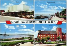 46446 W4240 Emmerich - Theater Fluss Schiff Zoll