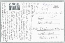 48317 W4406 Walstedde - Straße Auto Haus Kirche Kreuz Baum