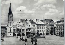 Trutnov Trautenau - Marktplatz , Marke entfernt