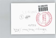 55450 W6536 Langenlonsheim - Foto-Karte, Postamt