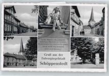38154 W3308 Schöppenstedt - Litfaßsäule