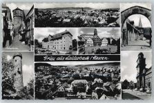36341 W6420 Lauterbach (Hessen) - Turm, Kirche, Burg