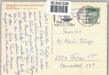 31848 W3252 Bad Münder am Deister - Gaststätte, Pension Bergschmiede, Süntelturm