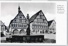 72280 W7295 Dornstetten , Württ - Marktplatz