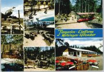 29456 W3139 Hitzacker (Elbe) - Tiergarten Eselfarm Haus TIsch Stuhl