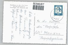 23714 W2423 Timmdorf - GAsthaus zu den Fünf-Seen, See, Karte