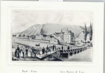 56130 W5427 Bad Ems - Künstlerkarte, Bücke, Fluss