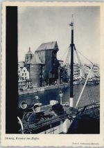 Danzig Gdansk - Hafen Schiff