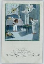 No.1223 , Neujahr , Sekt Ebner, Pauli