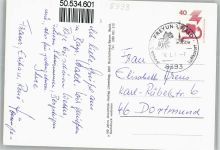 94078 W8393 Freyung , Niederbay - Straße Motorrad Kreuz