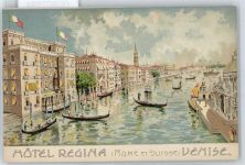 30100 Venezia - Hotel Regina, Gondel boot