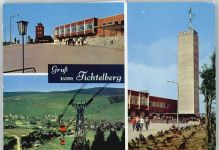 09484 O9312 Oberwiesenthal - Fichtelberghaus , Marke entfernt