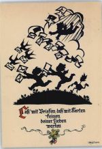 Engel , Briefe , Postkarten Plischke, G.