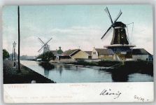 3500 Utrecht - Windmühle , Leidsche Weg , AK beschädigt siehe Scan