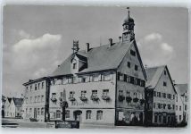 88410 W7954 Bad Wurzach - Rathaus Brunnen