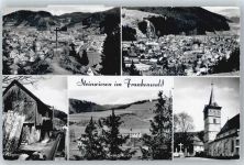 96349 W8645 Steinwiesen - Kirche Panorama Kreuz