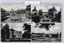 99867 O5800 Gotha , Thür - Hauptmarkt, Orangerie, Schloss, Museum