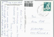 76889 W6749 Dörrenbach , Pfalz - Wehrturm, Kirchhof-Eingang